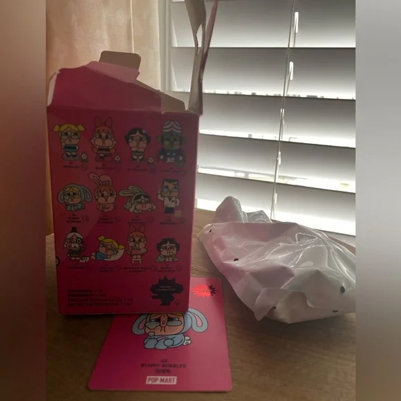 POP MART Crybaby The PowerPuff Girls - Bunny Bubbles Figurine - OB, Wrapped - Picture 4 of 6